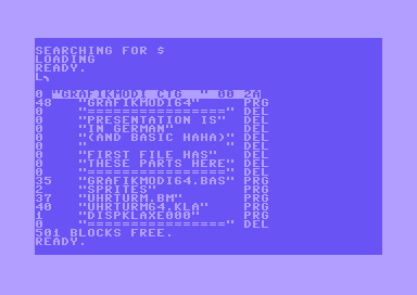 Die Grafikmodi des C64 [german]