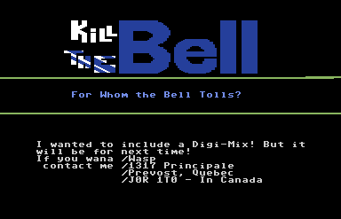 Kill the Bell