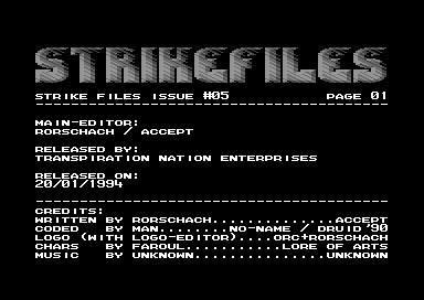 Strike Files #05