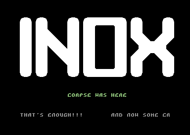 Inox Intro 0A