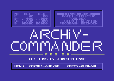 Archiv Commander Pro V2.0 [german]
