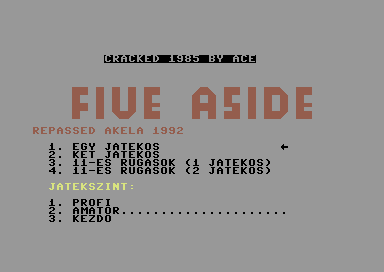 Five Aside +T [hungarian]