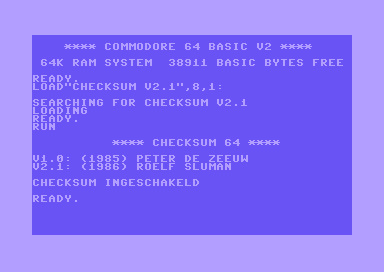Checksum 64 V2.1
