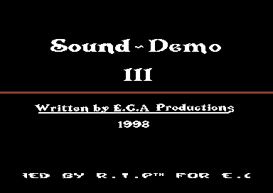 Sound-Demo III