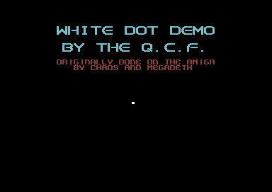 White Dot Demo