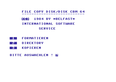 File Copy Disk-Disk CBM 64 [german]