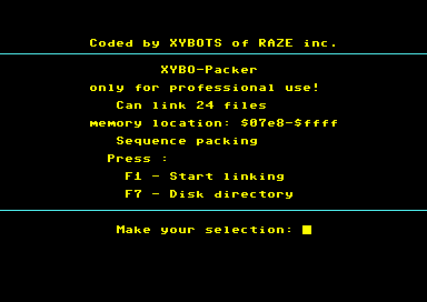 Xybo-Packer