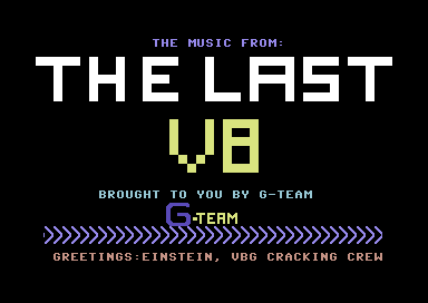 The Music From the Last V8