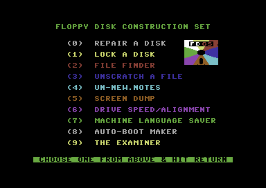 The Floppy Disk Construction Set