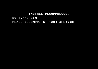 Install Decompressor