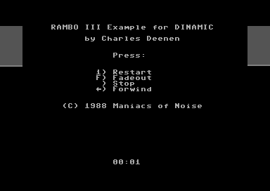 Rambo III Example for Dinamic