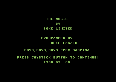 The Music - Boys, Boys, Boys from Sabrina