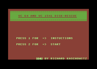 VC 64 and VC 1541 Disk-Rescue [german]