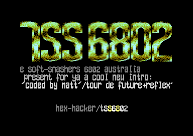 TSS 6802 Intro