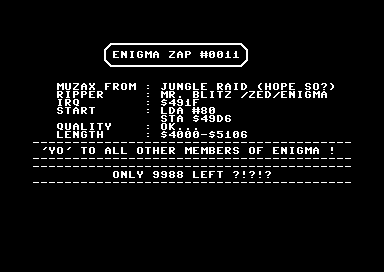 Enigma Zap #0011