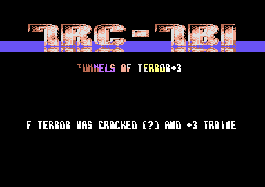 Tunnels of Terror +3