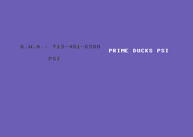 Prime Ducks