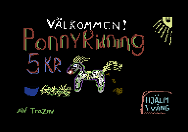 Ponnyridning