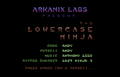 Lowercase Ninja