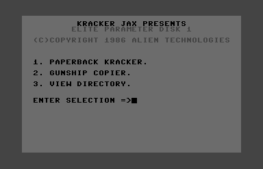 Kracker Jax Elite Parameter Disk 1