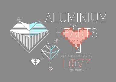 Aluminium Hearts in Love