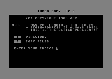 Turbo Copy V2.0