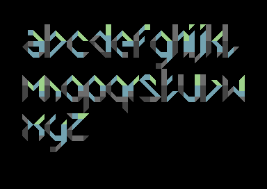 Think Out of the Box PETSCII Font