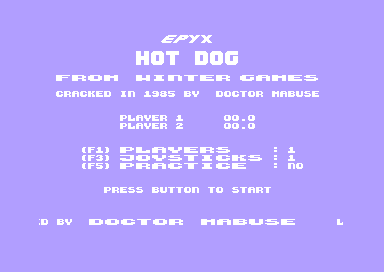 Winter Games - Hot Dog