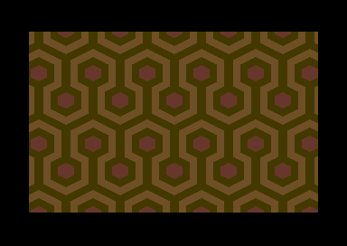 Overlook Hotel Carpet Pattern