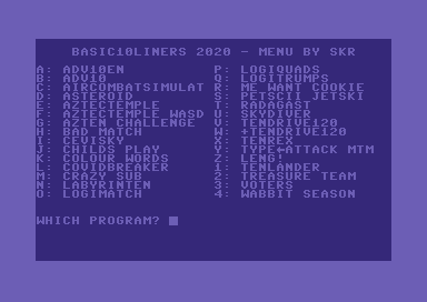 BASIC 10-Liner 2020 Compilation (V3)