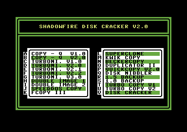 Shadowfire Disk Cracker V2.0
