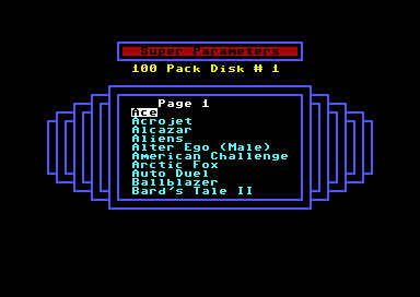 Super Parameters 100 Disk Pack #1