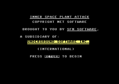 Inner Space Plant Attack