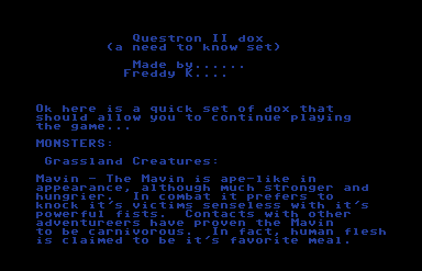 Questron II Dox