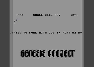 Snake 6510 Preview +J