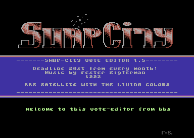 Swap-City Vote Editor V1.5