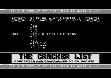 Cracker List V1