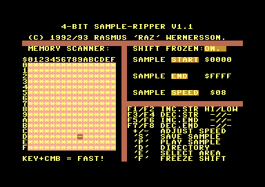 4-Bit Sample Ripper V1.1
