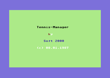 Tennis Manager [german]