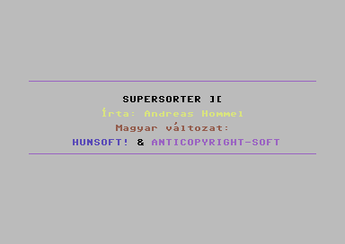 Supersorter II [hungarian]