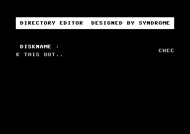 Directory Editor