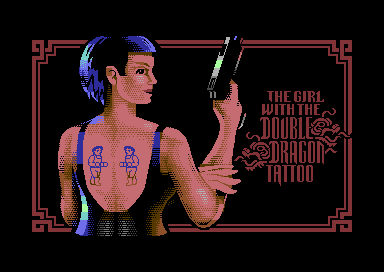 The Girl with the Double Dragon Tattoo