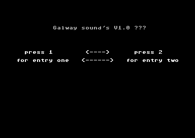 Galways Sound's V1.0
