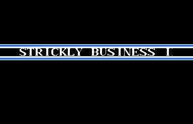 Strictly Business Incorporated Intro 4