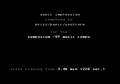 Sonic Impression