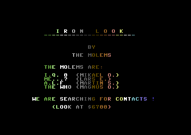 Iron Look