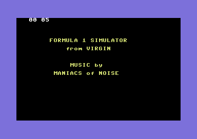 Formula 1 Simulator Music