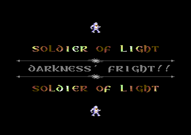 Soldier of Light Intro