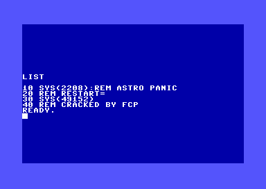 Astro Panic