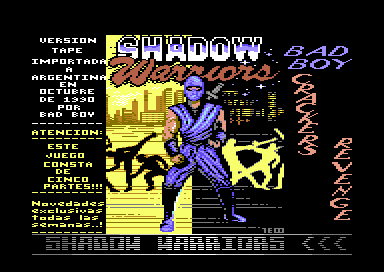 Shadow Warriors [tape]